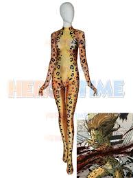 The cheetah is a fictional supervillain appearing in dc comics publications and related media. Cheetah Costume Wonder Woman 1984 Possible Cheetah Supervillain Costume 3d Printed Spandex Zentai Suit Halloween Catsuit Cosplay Zentai Zentai Bodysuitcostumes Spandex Aliexpress