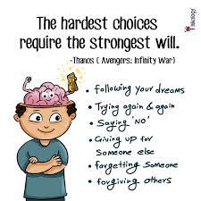 If i am speaking to you please start giving yourself a pat on the back for a job well done. Inkology A Twitter Give Yourself A Pat On The Back For Making Choices Avengers Infinity War Quote By Thanos Avengersinfinitywar Avengersinfinity Thanos Quotes Life Lifeleson Illustration Illustrations Illustrationart Quote