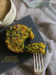 Galettes De Chou Kale Au Quinoa Chou Kale Choux Cuisine