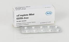 Protease inhibitors prevent viral replication by selectively binding to viral proteases (e.g. Complete Mini Edta Free Protease Inhibitor Cocktail Tablets Provided In Easypacks