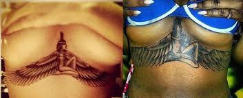 Rihanna might not have given fans a new album yet, but she's has given them a new romance to fawn over. Dedicated Rihanna Fan Gets Identical Goddess Isis Breast Tattoo