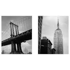 Ikea bilderrahmen weiss gunstig online kaufen lionshome. Bild Bild Stadtansichten I 40x50 Cm Ikea Deutschland