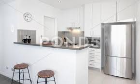 Modern White Kitchen Stock Photos Ad White Modern Kitchen Photos White Modern Kitchen Minimalist Kitchen Interiors Modern Kitchen Appliances