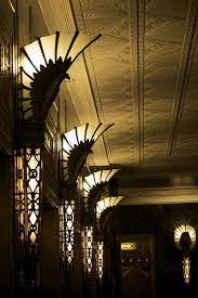 Art Deco Lighting Dee Comments Eerie Like I Ve Been There Before Staring Up At These Lights But In Art Deco Photography Art Deco Interior Art Deco Lighting