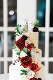 Hours may change under current circumstances Wedding Cake Ideas Three Tier Edible Gold Roses White Red Greenery Owls Cake Topper Cute Owl Wedding Cake Topper Owl Wedding Cake Winter Wedding Cake
