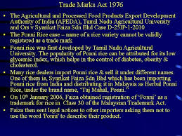 Subsequently, the provisions of the trade marks act 1976 (tma 1976),footnote 13 the consumer protection act 1999 (cpa 1999)footnote 14 and the trade descriptions act 2011 (tda 2011)footnote 15 that are relevant to the protection of gis are briefly mentioned. Wipo First Interregional Meeting On Southsouth Cooperation On