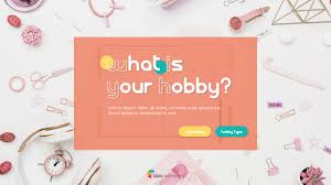 Asking about hobbies and interests is also about determining your cultural fit for an organisation. What Is Your Hobby Powerpoint Template Lifestyle
