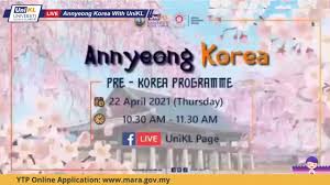 Find tuition fees, intake dates and admissions process. Korean Programmes At Unikl Posts Facebook
