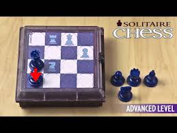 Check out this short video and you'll be set! How To Play Solitaire Chess By Thinkfun Youtube