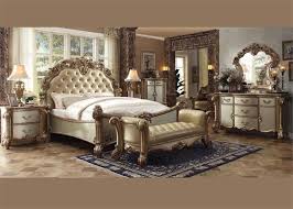 In home delivery available nationwide! Vendome Gold Bedroom Collection Acme 23000
