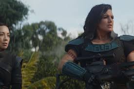 Gina carano returned as cara dune on the latest episode of 'the mandalorian' (photo: Star Wars Cut Ties With Gina Carano Her Fans Tweeted Canceldisneyplus Deseret News