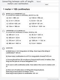 A meter, or metre, is the fundamental unit of length in the metric system, from which all other length units are based. Converting Between Meters And Centimeters Answers Studyladder Interactive Learning Games