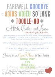 Farewell Goodbye Party Digital File Only Print By Joylizsage 15 00 For My Lins Party Invite Template Going Away Party Invitations Farewell Invitation Card