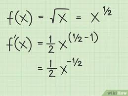 Selain itu dasar dari pada rumus pada turunan fungsi juga merupakan hal yang sangat penting untuk selalu kalian ingat. 3 Cara Untuk Menurunkan Akar Kuadrat X Wikihow
