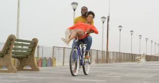 You will not soon find one of this quality anywhere, with only a couple of one stitch mends. Front View Young Black Couple Riding Bicycle Promenade Beach Sunny Video By C Wavebreakmedia Video Stock Footage 242059414