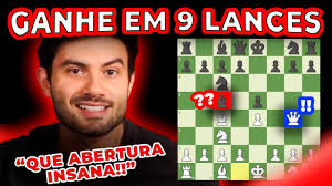 Fique ganho em apenas 9 lances com a abertura do Bispo!