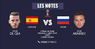 Pour le moment 146buts ont été inscrits au cours des 56 rencontres disputées jusqu'à présent. David De Gea Vs Igor Akinfeev Espagne Russie Huitieme De Finale Coupe Du Monde 2018 Dimanche 1er Juillet 2018 Main Opposee
