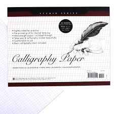 studio series calligraphy paper pad 50 sheets peter pauper