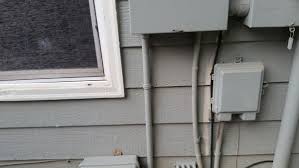 This electrical box protects wires that do not connect to an outlet or other fixtures but rather to other wires. Outside To Inside Conduit And Junction Box Doityourself Com Community Forums