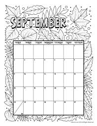 Printable Coloring Calendar For 2021 And 2020 Woo Jr Kids Activities Coloring Calendar Calendar Pages Kids Calendar