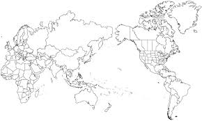 Geographic features of the pacific ocean: Do Usanian Global Maps