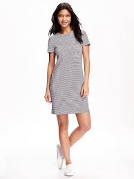 Striped T Shirt Dress For Women Old Navy Striped Tee Dress Striped T Shirt Dress Shirt Dress