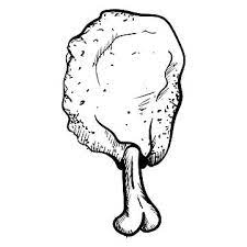 Chicken Leg Sketch Illustration Vector On White Background Vector Meat Illustration Png And Vector With Transparent Background For Free Download In 2021 Vector Sketch Illustration Vector Drawing