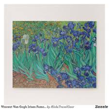 Maybe you would like to learn more about one of these? Vincent Van Gogh Irises Famous Art Masterpiece Jigsaw Puzzle Zazzle Com In 2021 Van Gogh Irises Van Gogh Paintings Vincent Van Gogh Paintings