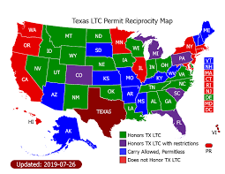 Reciprocity Texas License To Carry Chl