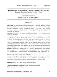 No single variable accurately and reliably relays nutritional status of a subject in. Prevalence Of Nutritional Status According To Gomez Classification And Download Table