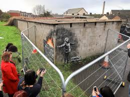 Low price guarantee, fast shipping & free returns, and custom framing options on all prints. Banksy Artwork On Side Of Garage In Wales Sold For 6 Figures