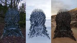 Got Hid Six Iron Thrones Around The World For An Epic Scavenger Hunt Vice Iron Throne Iron Scavenger