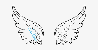 Angel wing drawing alaca westernscandinavia org. Vector Black And White Library How To Draw Angel Wings Easy Drawing Of Wings Transparent Png 678x600 Free Download On Nicepng