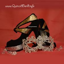 Beautiful Mask By Charming Charlies Heels From Kmart Masquerade Quinceanera Instagram My Quinceanera Quinceanera Accessories Heels Beautiful Mask