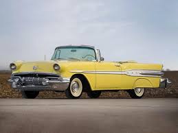 Image result for Starlight Yellow 1957 Pontiac