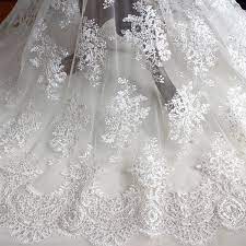 The knot can help you find an a line wedding dress in many different fabrics, including lace, silk, organza, and more. Off White Car Bone Sequins Full Embroidered Lace Fabric Wedding Dress Cloth Width 130cm 1meter Lace Fabric Wedding Embroidered Lacelace Fabric Aliexpress