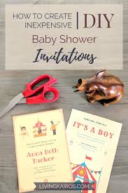 It will give a vintage styles. How To Create Inexpensive Diy Baby Shower Invitations Budget Friendly