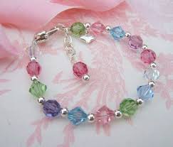 Pin By Serpil Aytac On Bisuteria Girl Bracelets Little Girl Jewelry Colorful Bead Bracelets