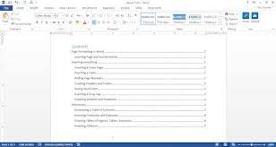 The Wicked Easy Way To Create A Table Of Contents In Word