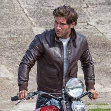 Sh160 Schott Leather Pilots Jacket Brown Chic Biker Jacket Jackets Leather Jacket Men