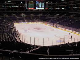 Staples Center View From Middle Level 218 Vivid Seats