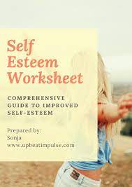 Self Esteem Worksheets Pdf For Youth And Adults Benefits Confirmed Self Esteem Worksheets Self Esteem Self