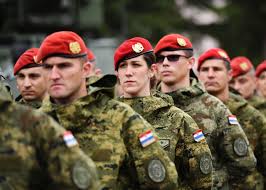 Croatian synonyms, croatian pronunciation, croatian translation, english dictionary definition of croatian. Photos Croatian Army Spiders Awarded Berets Croatia Week