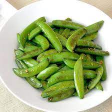Sugar Snap Peas With Garlic The Wholesome Dish Recipe Snap Peas Recipe Sugar Snap Pea Recipe Pea Recipes