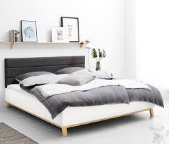 Bett Mit Gepolstertem Kopfteil Ca 180 X 200 Cm Bett Gepolsterter Kopfteil Polster Einzelbett, großes einzelbett, doppelbett und king size. gepolstertem kopfteil ca 180 x 200 cm