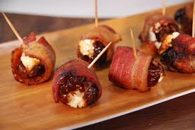 As a drink before meals. Paleo Rebel Simple Bacon Wrapped Stuffed Dates