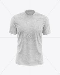Download Melange Men S T Shirt Mockup In Apparel Mockups On Yellow Images Object Mockups