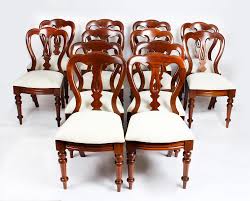 Unique replica antique victorian wicker chair, boho style, sunroom patio funiture, tiki room, some repairs needed, as is. Antique Set Of 12 Victorian Mahogany Spoon Back Dining Chairs 19th Century At 1stdibs