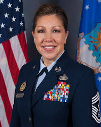 Command Chief Sarah A. Sparks. Macdill AFB, Tampa, Florida