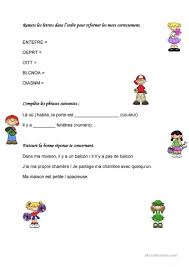 Ou Habites Tu Fiches Pedagogiques Maison Particuliere Et Mots Meles